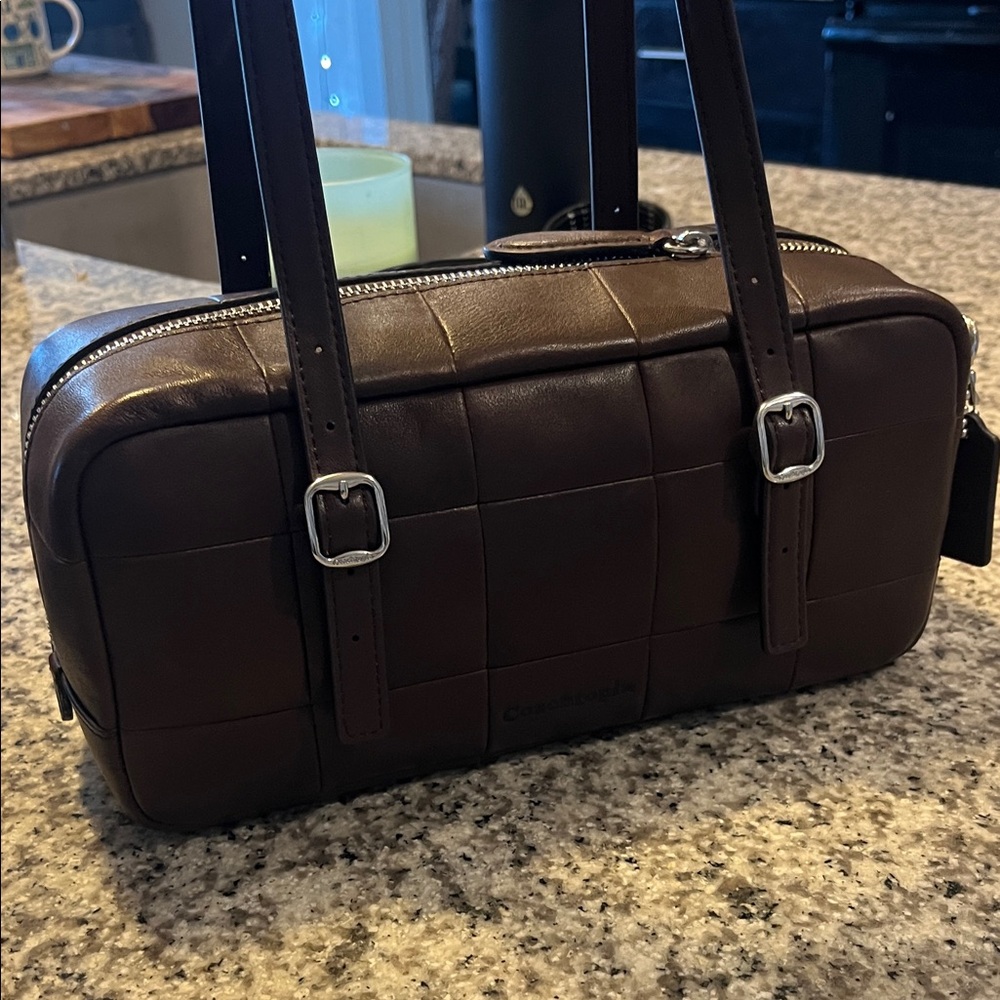 Coach x Coachtopiea Alter Ego Satchel Maple with Silver HW